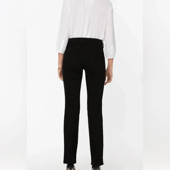 Brand new NYDJ Black Straight-Leg Jeans - Picture 2 of 8